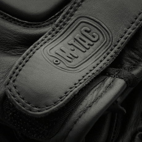 M-Tac Fingerløse Handsker Assault Tactical Mk.1 med ægte læder detalje