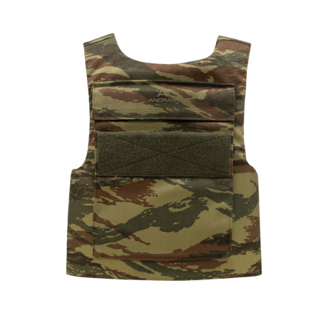 Anorak Niobium® Duty IV Stik & Skudsikker Vest i camouflage design med robust multi-trussel beskyttelse mod skydevåben, knive og spidse våben.