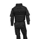 Anorak Niobium® Tactical II – full set til politiets specieloperationer, kropspanser, sort design, multitrusselsbeskyttelse.