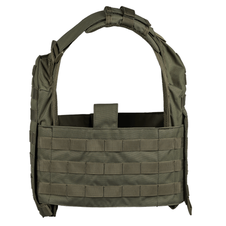 Elite Armor Plate Carrier i grøn set fra siden
