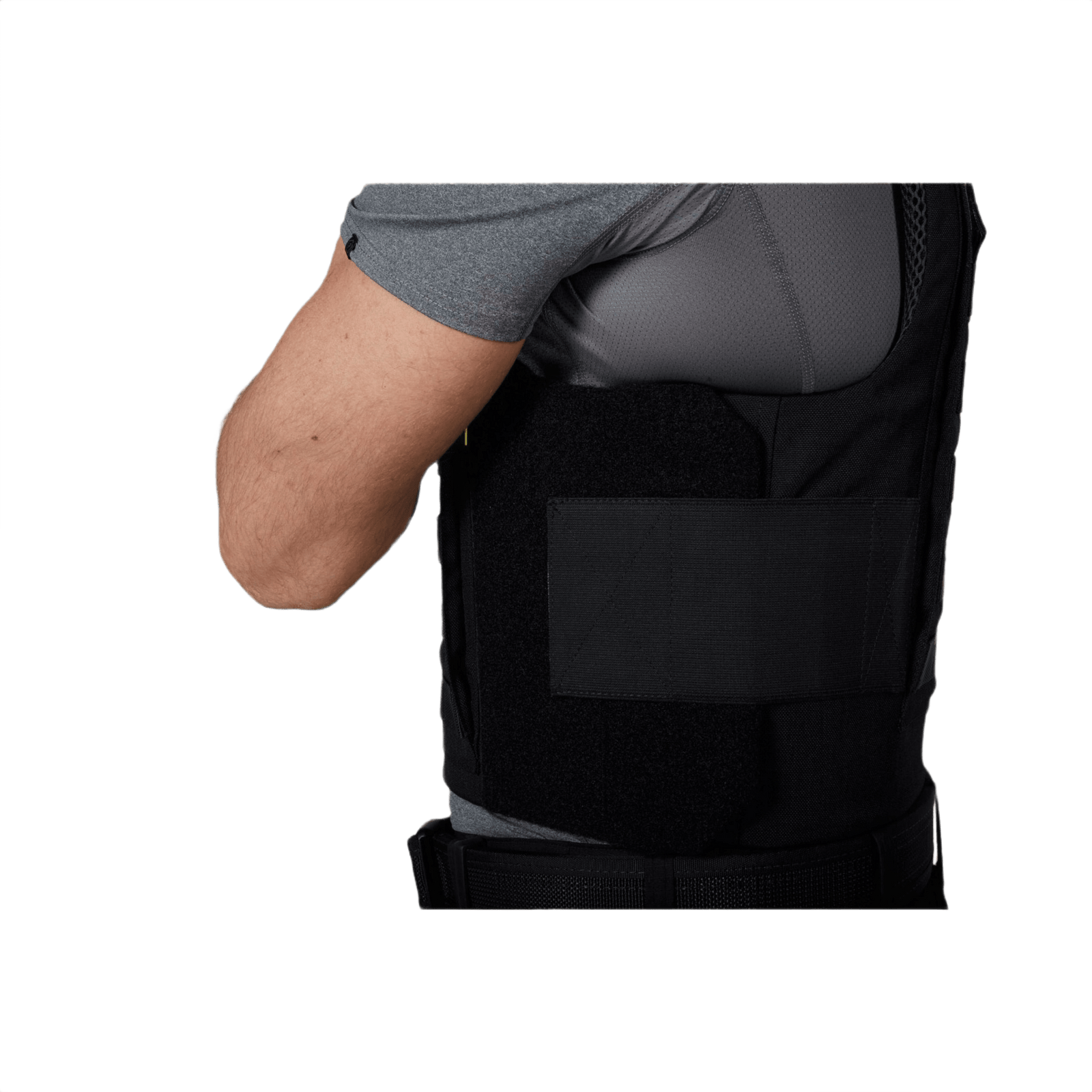 Anorak Titanium® Duty III-M Stik & Skudsikker Vest med NIJ Level IIIA-beskyttelse, set fra siden.