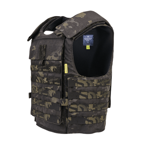 Anorak Titanium® Tactical II – fr.bk.sh. MultiCam® Stik & Skudsikker Vest med Level IIIA-beskyttelse, designet til specialstyrker.