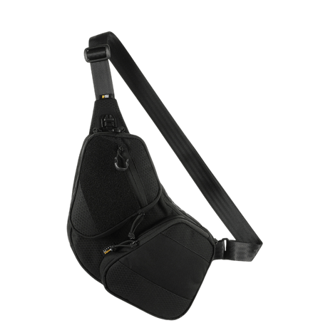 M-Tac Bat Wing Taske Elite Hex, slidstærk taske i Cordura 500D og Cordura Hex med YKK og Woojin lynlåse, sikkerhedsmekanisme inkluderet.