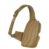 M-Tac Buckler Taske Elite Hex i sort med skjult bæreplads, MOLLE-system og stødabsorbering for komfort under brug.