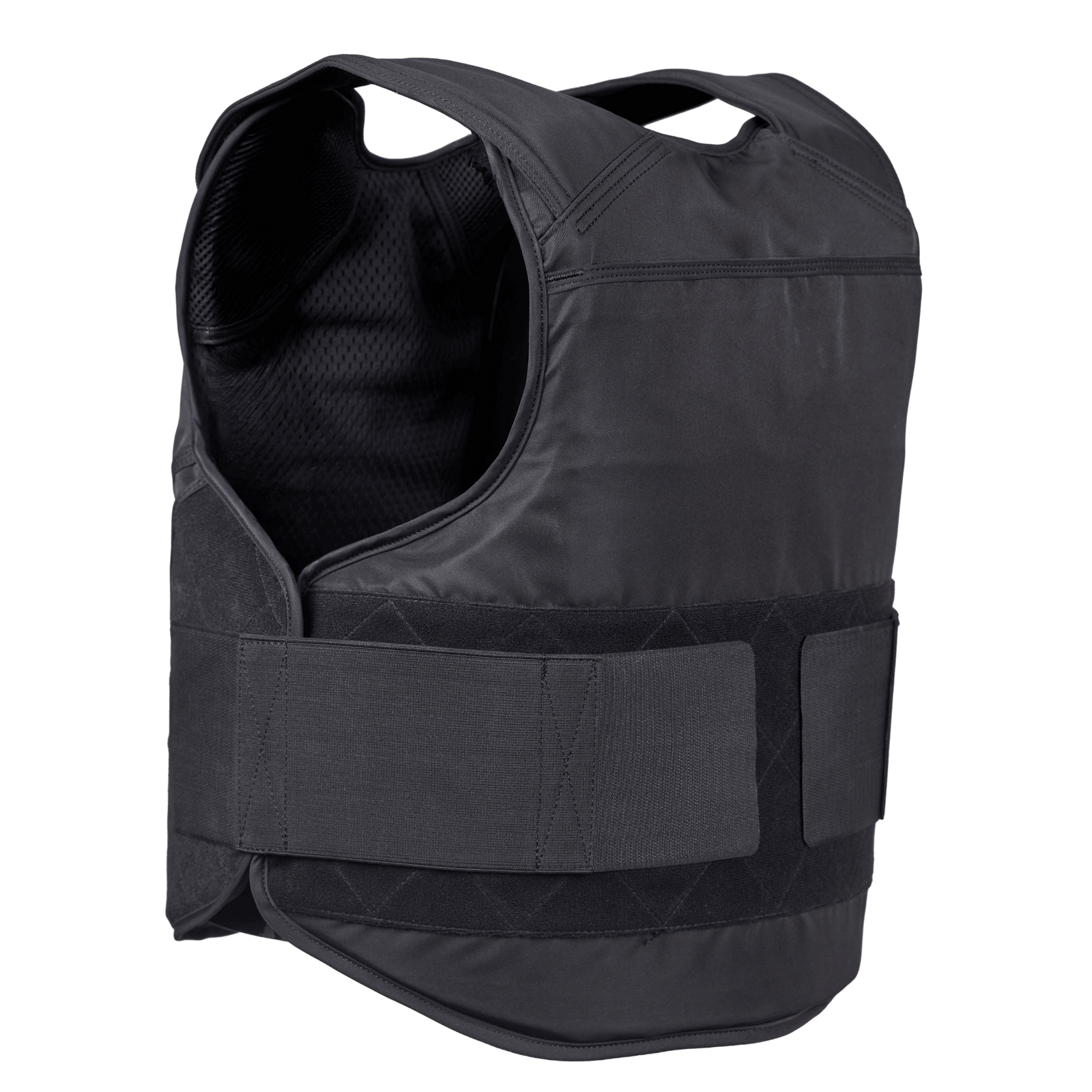 Elite Armor Xtreme stik og skudsikker vest set bagfra i vinkel